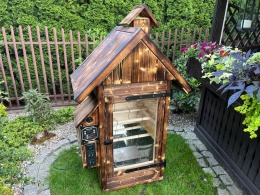 Wędzarnia elaktryczna 300L gruba decha z szybą