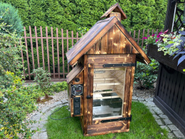 Wędzarnia elektyrczna 300L z szybą hartowaną, OCIEPLONA